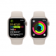 Смарт часы Apple Watch Series 9 Aluminum 41mm Starlight thumbnav 8