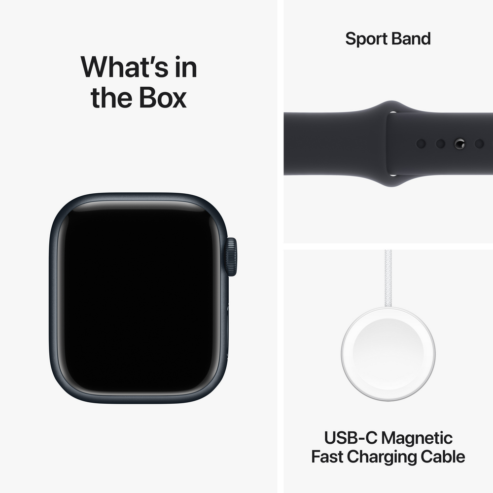 Смарт часы Apple Watch Series 9 Aluminum 41mm Starlight 1.69 photo 10