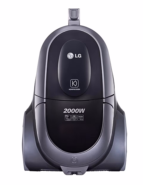 Пылесос с контейнером LG VK76W02HY, 1-1.9 л, 2000 Вт, 78 дБ, Серебристый 
