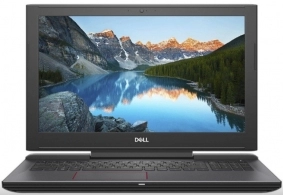 Laptop Dell Inspiron Gaming 15 G5 Black (5587), 16 GB, Linux, Negru cu rosu