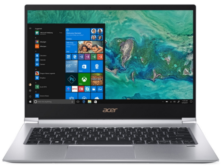 Ноутбук Acer Swift 3 Swift 3 SF314 14” / 8 ГБ / 256 ГБ / Core i7 / UHD Graphics 620 / Серый photo 1