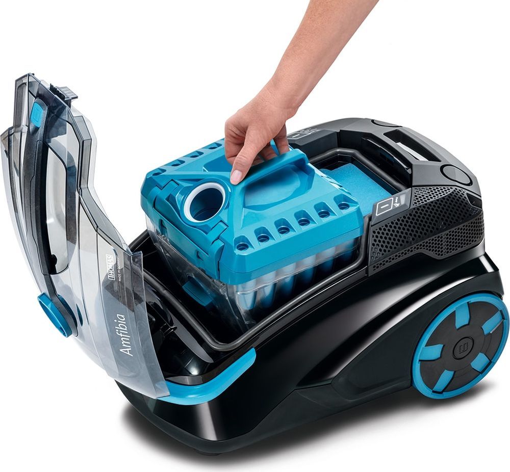 Aspirator cu filtru aqua Thomas DRYBOXAMFIBIA / 1700W / Albastru photo 3