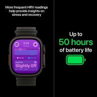 Ceas inteligent Apple Watch Ultra 4 GPS + Cellular 49mm Natural Titanium Case with Natural Titanium Milanese Loop - Small thumbnav 5