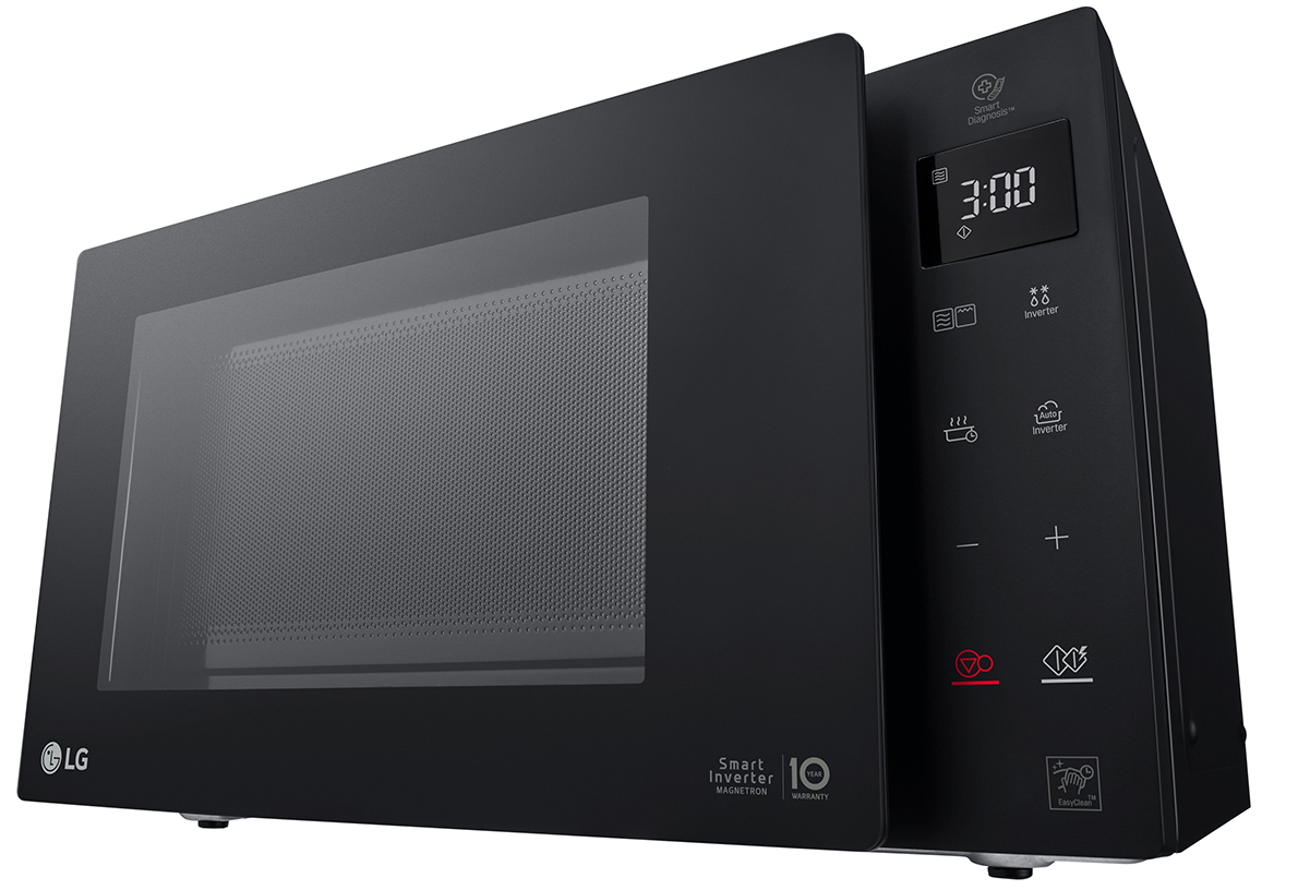 Cuptor cu microunde LG MH6336GIB 1450 W / 23 l / Negru photo 2