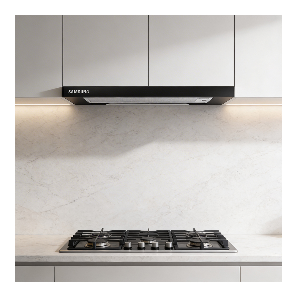 Вытяжка Samsung NK24M1030IB UR / Телескопическая / До 18 кв.м / Черный photo 6