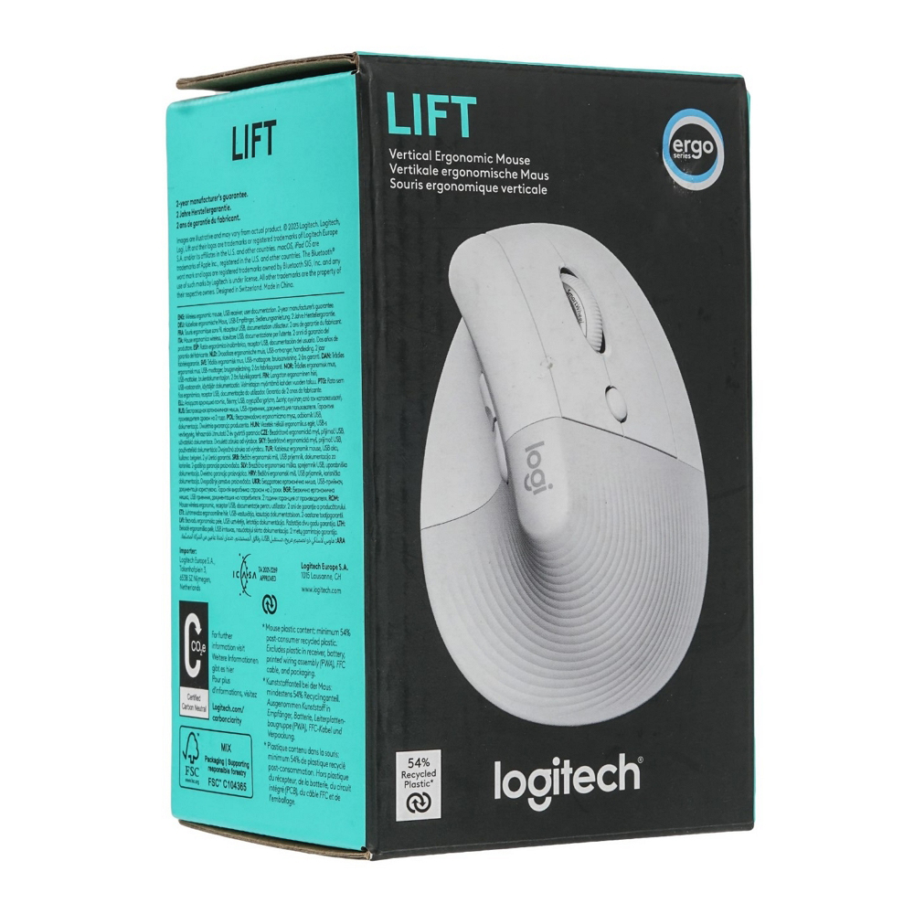 Mouse fara fir Logitech Lift Alb / Optic / Alb photo 7