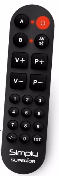 Telecomanda Superior Simply Numeric 