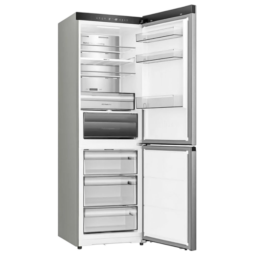 Холодильник двухдверный Hisense RB3K330SAIC / 330 л / 185.6 см / C / Нержавеющая сталь photo 4