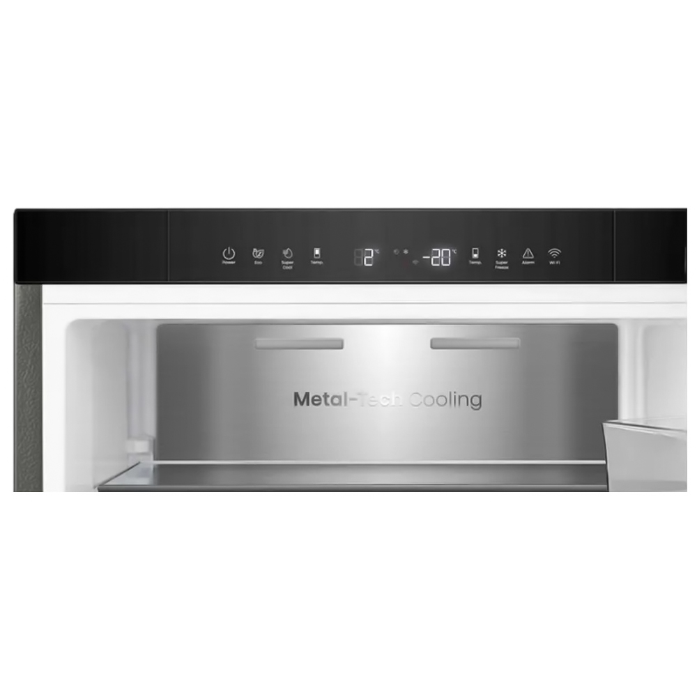 Холодильник двухдверный Hisense RB3K330SAIC / 330 л / 185.6 см / C / Нержавеющая сталь photo 5