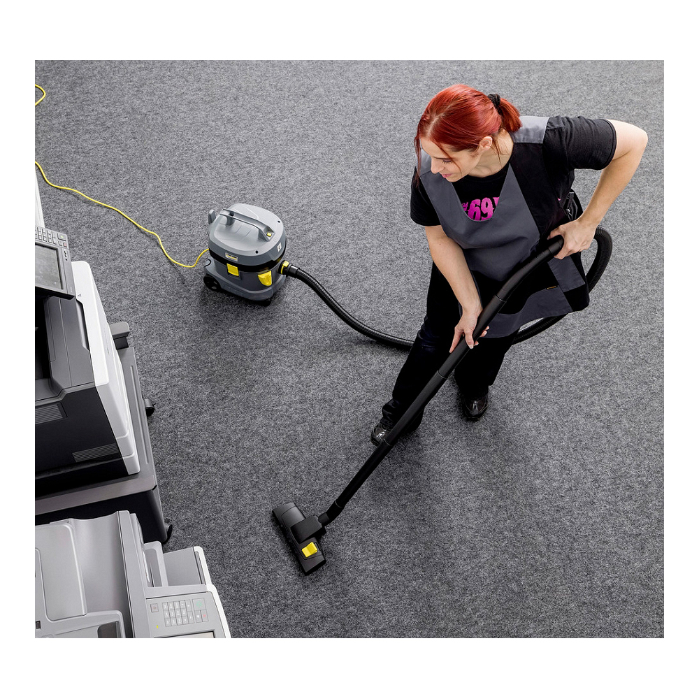 Aspirator cu sac Karcher T111CLASSIC / 850W / Gri cu negru photo 7