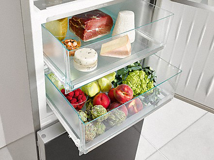 Frigider cu doua usi Miele KF37673iD / 261 l / 177 cm / A++ / Alb photo 2