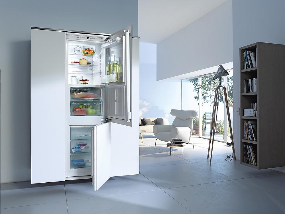 Frigider cu doua usi Miele KFN37282iD / 237 l / 177 cm / A++ / Alb photo 3