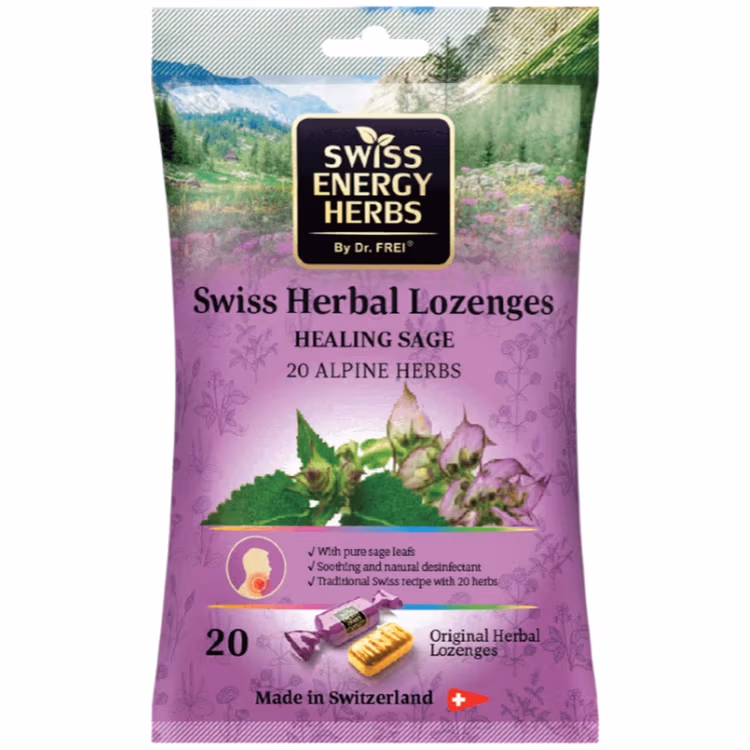 Витамины Swiss Energy 20 herbs SALVIE