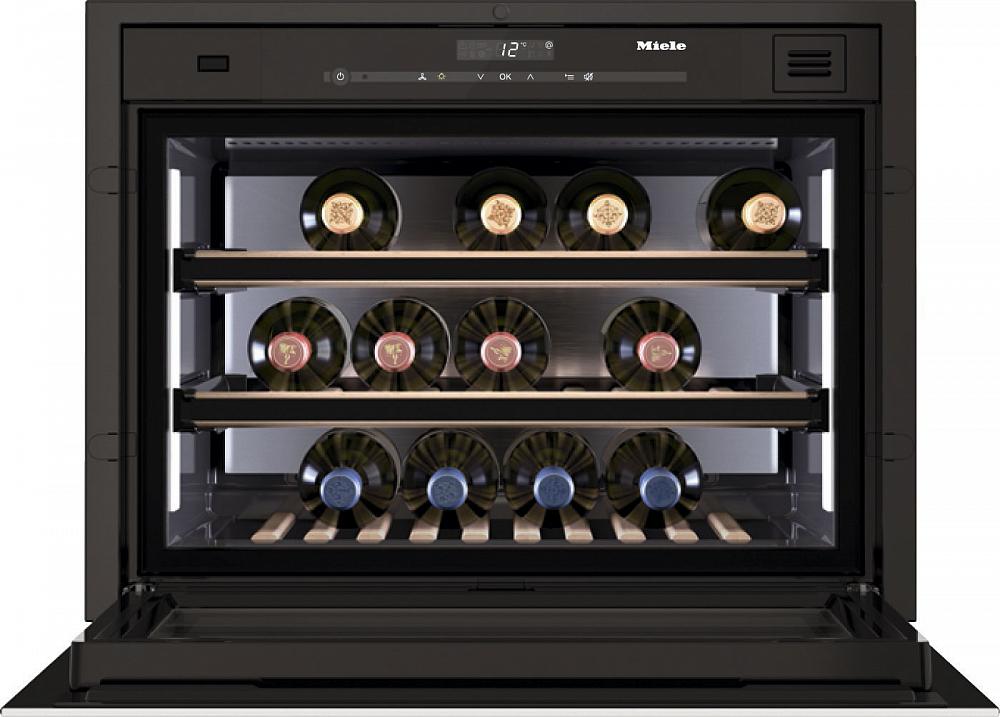Винный холодильник Miele KWT6112iG / 18 бутылок / 44.8 см / A+ / Черный photo 2