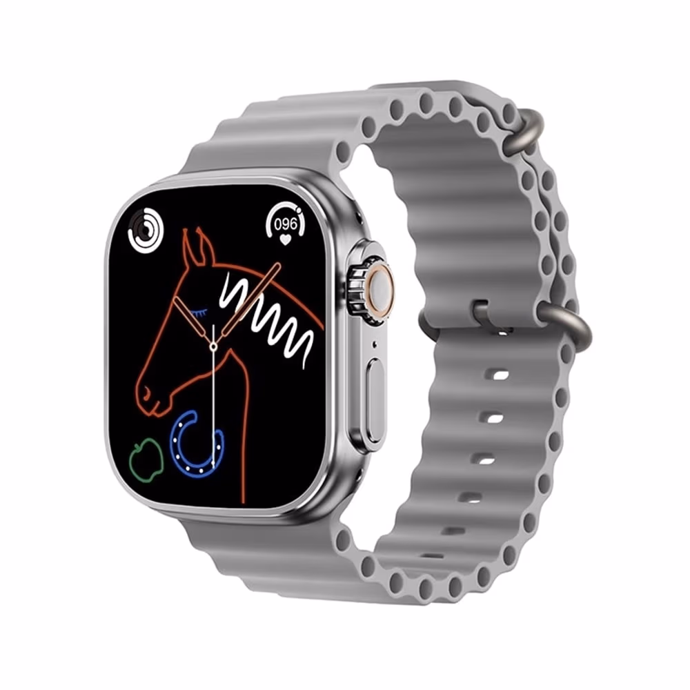 Charome Smart Watch HD Call T8 Ultra, Silver 