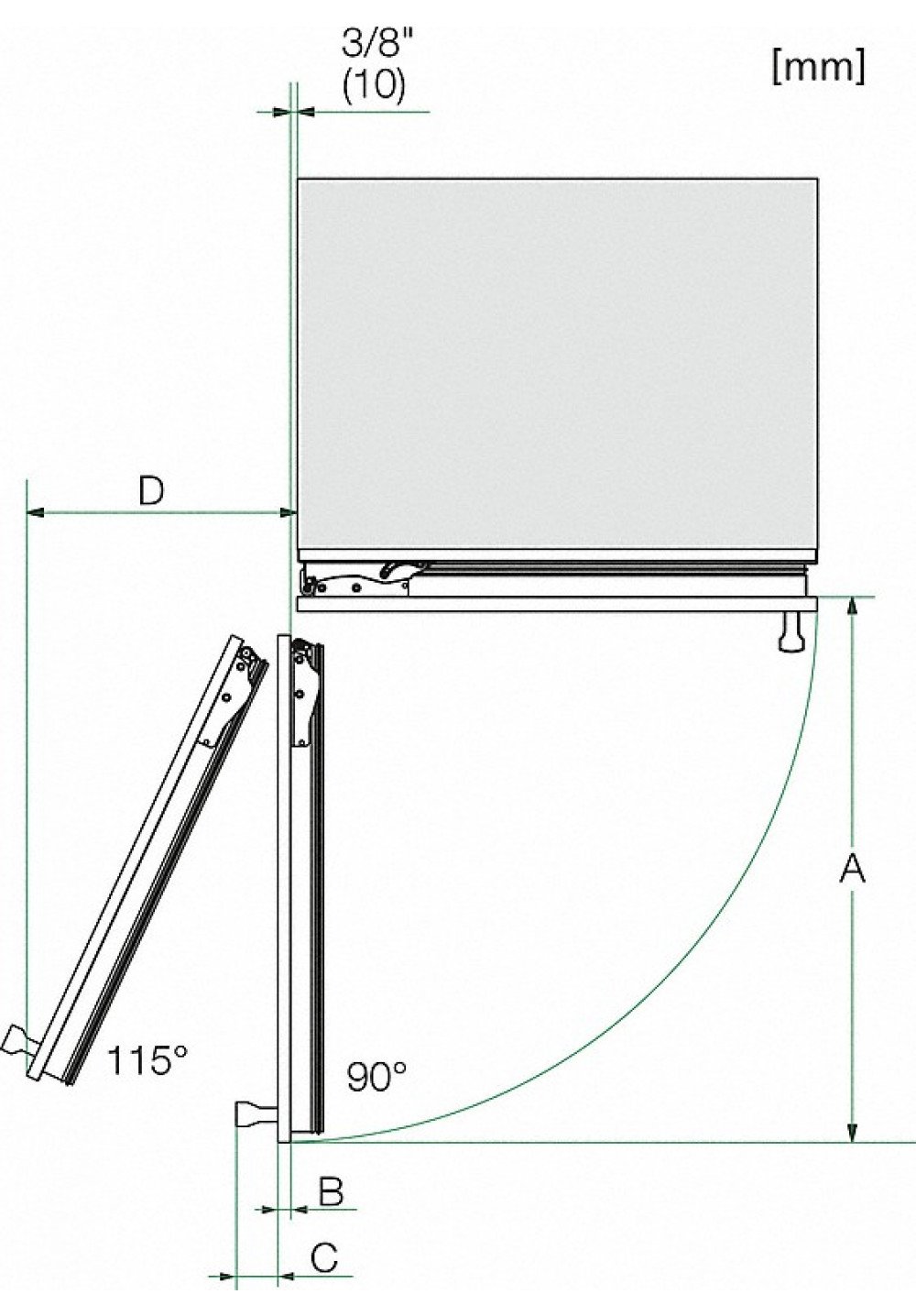 Frigider cu doua usi Miele KF 2911 Vi L / 505 l / 212.7 cm / G  photo 2