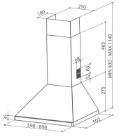 Вытяжка Faber Strip PB BK A60 thumbnav 3