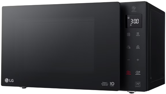 Cuptor cu microunde LG MH6535GIS 1000 W / 25 l / Negru photo 2