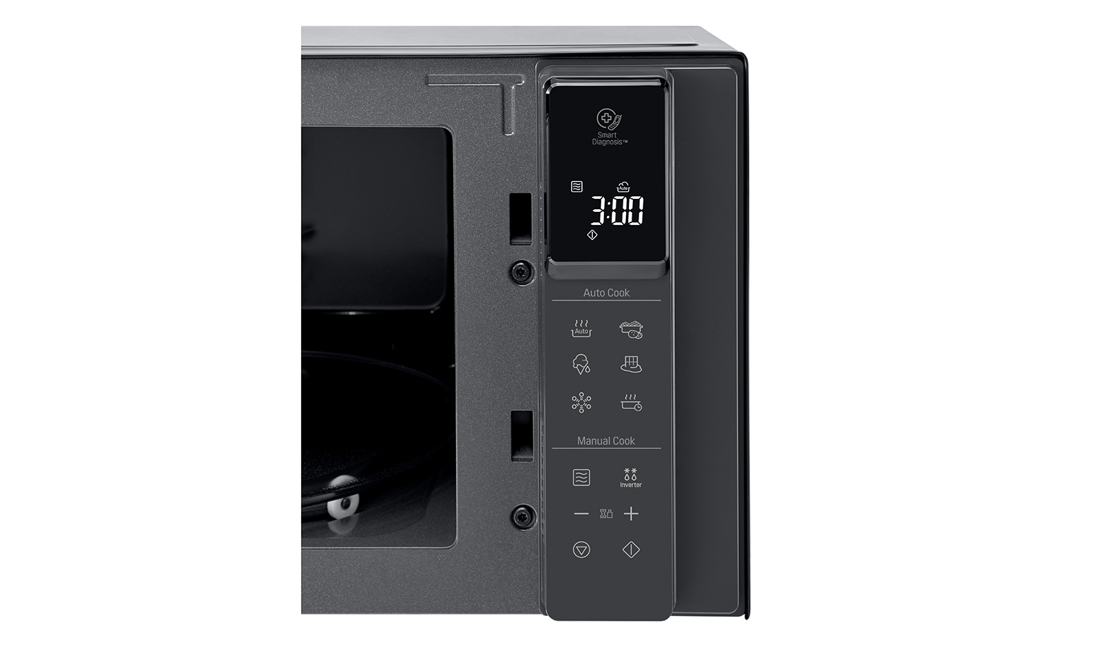 Cuptor cu microunde LG MS2595DIS 1000 W / 25 l / Negru photo 2