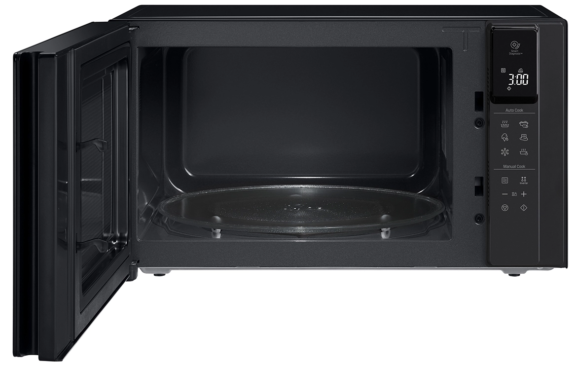 Микроволновая печь соло LG MS2595DIS, 25 л, 1000 Вт, Черный