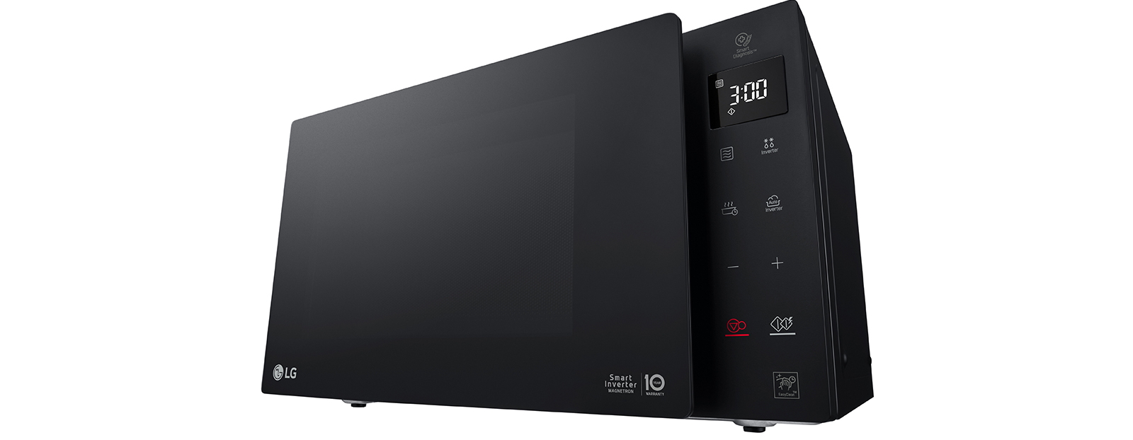 Cuptor cu microunde LG MS2595GIS 1000 W / 25 l / Negru photo 2