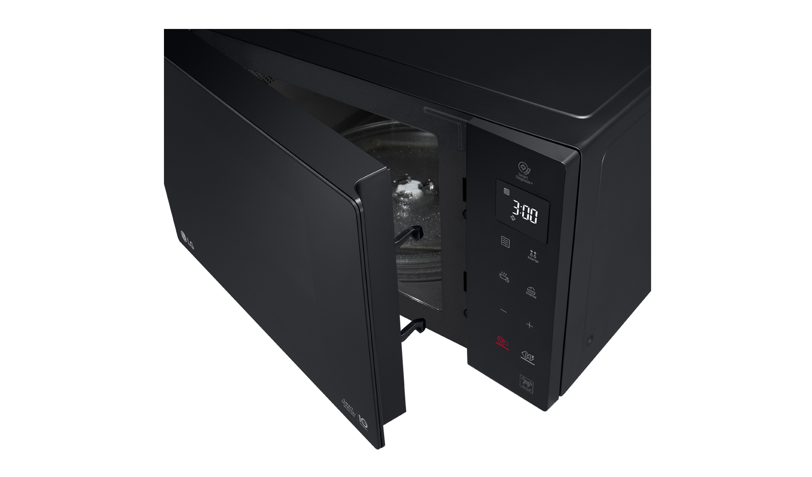 Cuptor cu microunde LG MS2595GIS 1000 W / 25 l / Negru photo 3