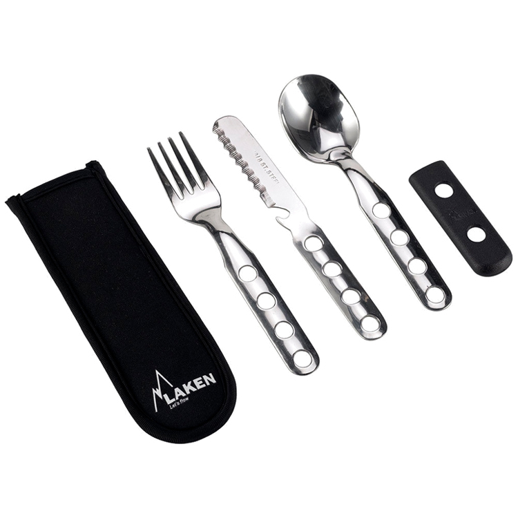 Set vesela p/u turism Laken Tacamuri 3PC + Husa photo 