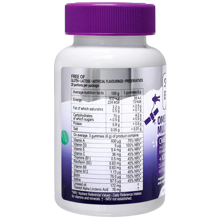 Витамины Swiss Energy Swiss Energy OMEGA-3 MULTIVIT jeleuri gumate N60 photo 2
