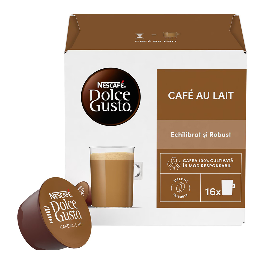 Cafea Capsule Nescafe CAFFEAULAIT 160gr photo 5