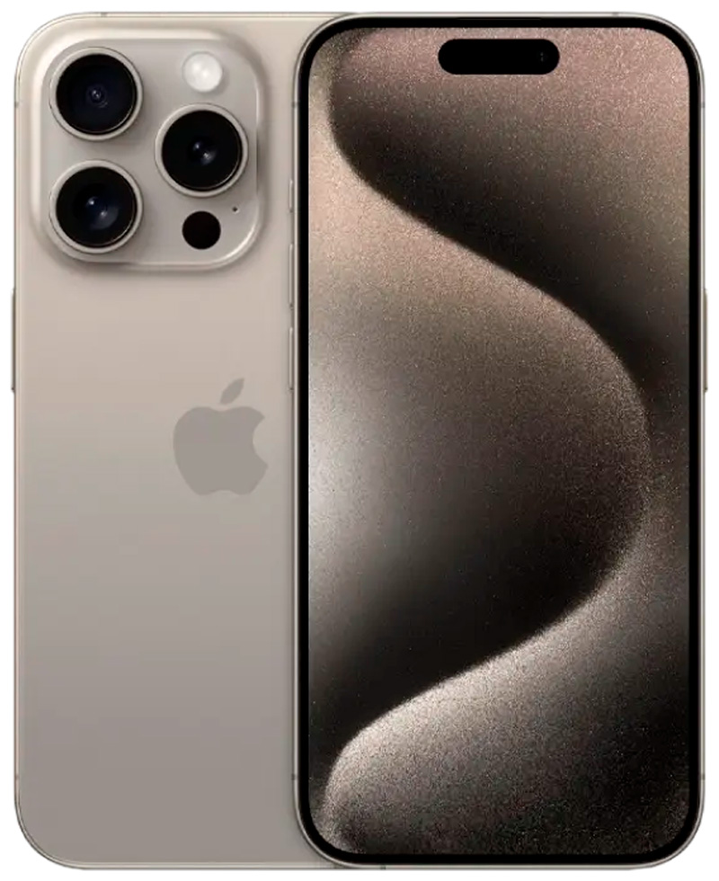 Smartphone Apple iPhone 15 Pro / 6.1'' / 8 GB / 128 GB / Natural Titanium photo 1