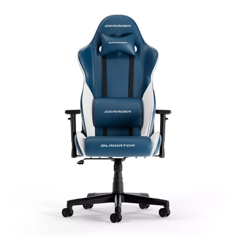 Fotoliu gaming DXRacer Gladiator L-N23-LTC-BW-X1 Blue/White photo 2