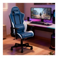 Fotoliu gaming DXRacer Gladiator L-N23-LTC-BW-X1 Blue/White thumbnav 7