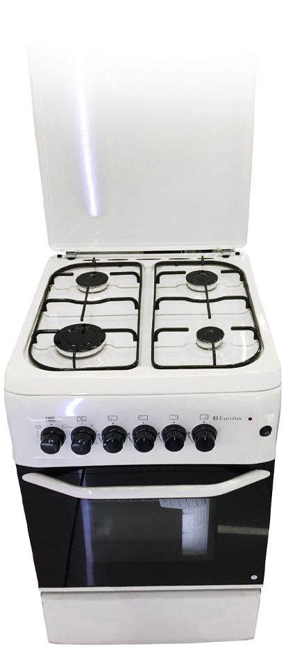 Газовая плита Eurolux MFE-5640IW / 4 конфорок / 60 см / Белый photo 1 Газовая плита Eurolux MFE-5640IW / 4 конфорок / 60 см / Белый photo 1