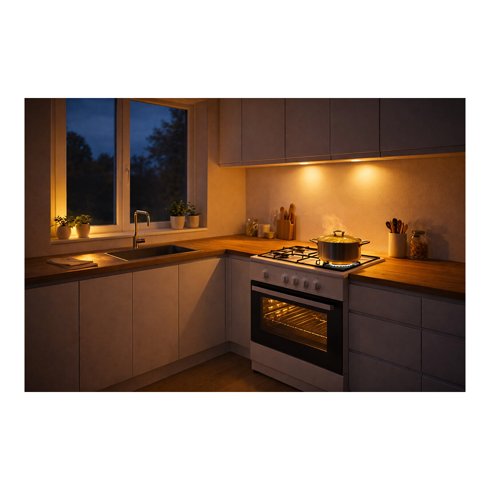 Газовая плита Eurolux TG5540IW / 4 конфорок / 50 см / Белый photo 6