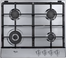 Встраиваемая  газовая панель Whirlpool AKR 313/IX