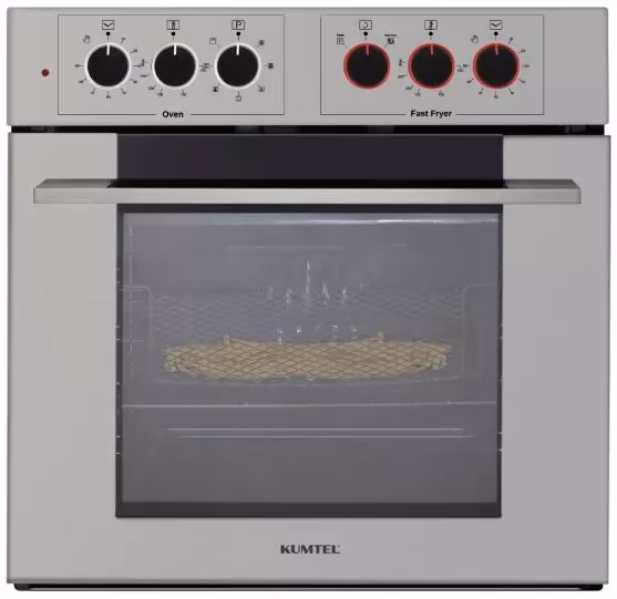 Cuptor electric incorporabil Kumtel B66MFRY3IX, 77 l, A, Inox 