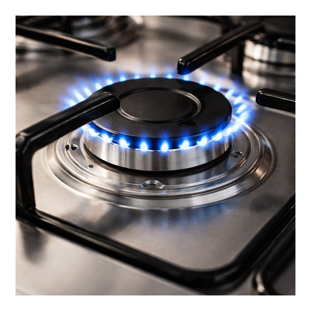 Встраиваемая  газовая панель Eurolux HBKL64GFWCIX photo 3