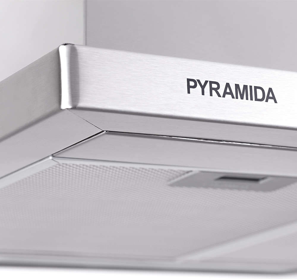 Вытяжка Pyramida KH 60 (1000) IX / Купольная / 25 кв.м и более / Нержавеющая сталь photo 2