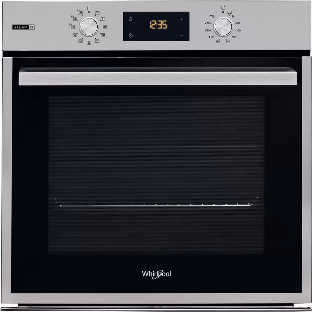 Встраиваемый духовой шкаф Whirlpool OASKN8V1IX, 71 л, A+, Нерж. сталь 