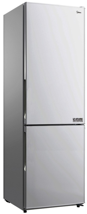 Frigider cu doua usi Midea RB29 NF IX / 295 l / 186 cm / A+ / Gri photo 2