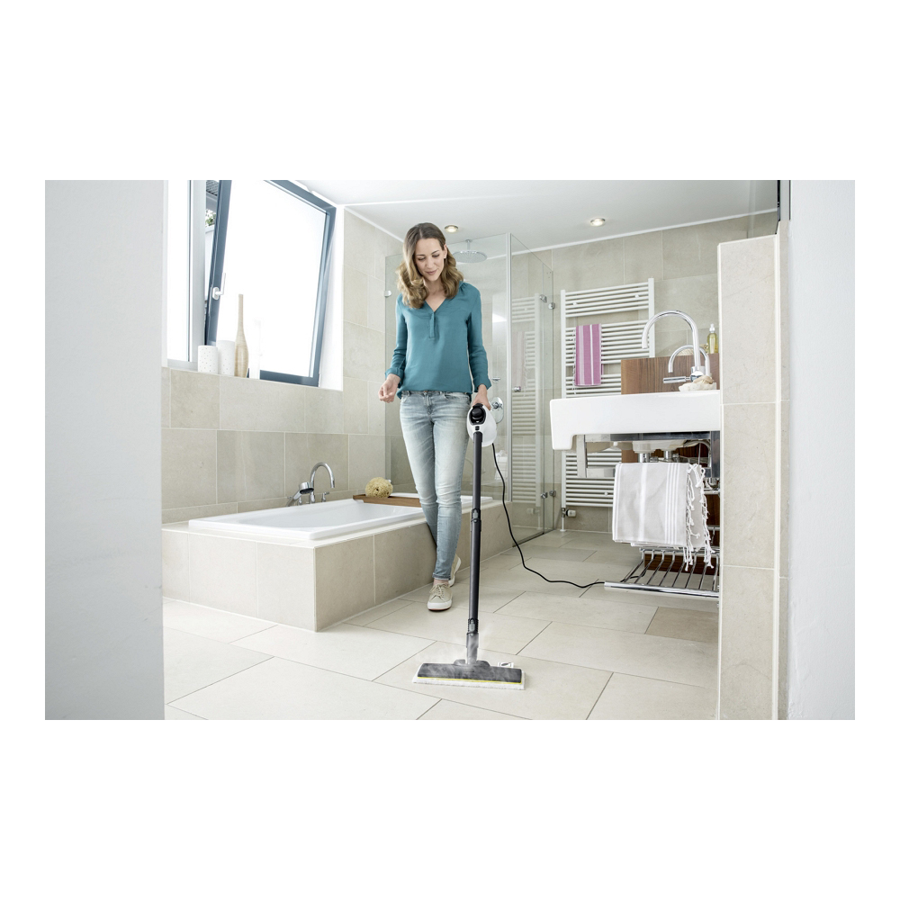 Aspirator pe baza de aburi Karcher SC1EASYFIX /1200W /Negru cu sur photo 7