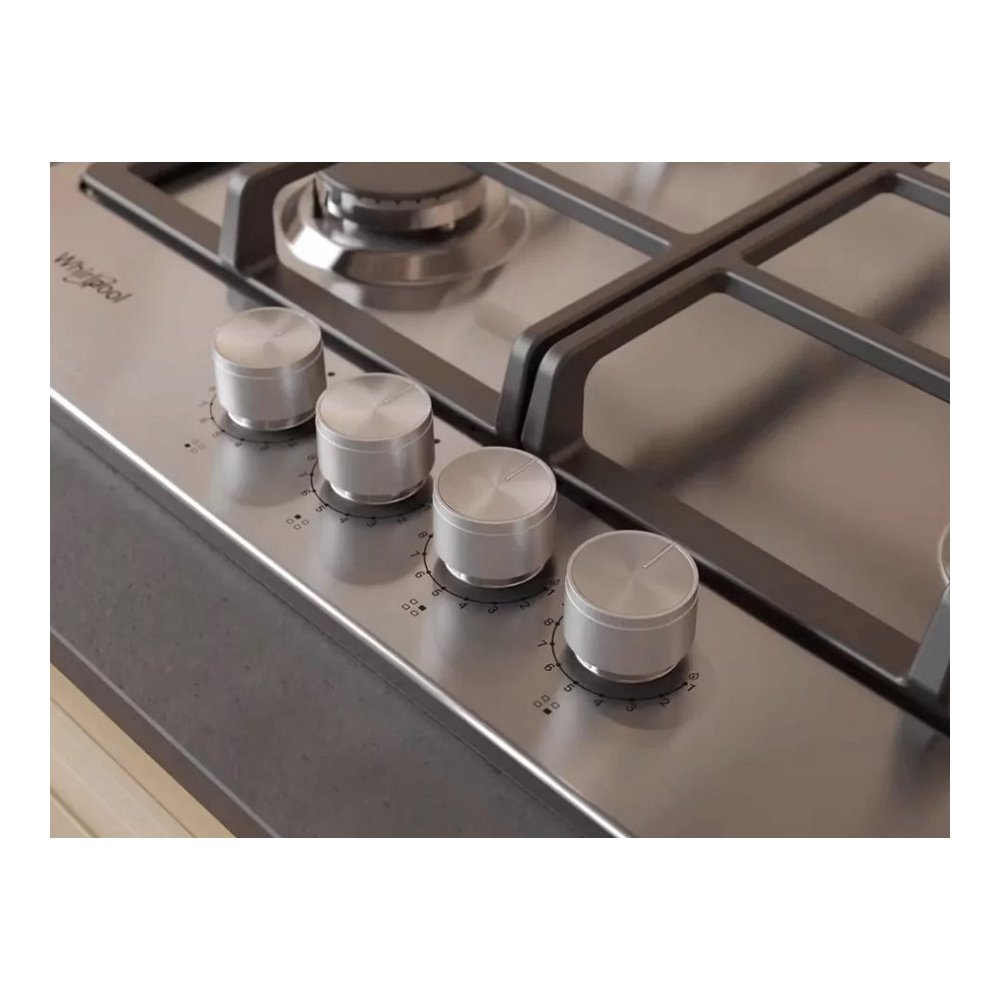 Встраиваемая  газовая панель Whirlpool TKRL661IX photo 3