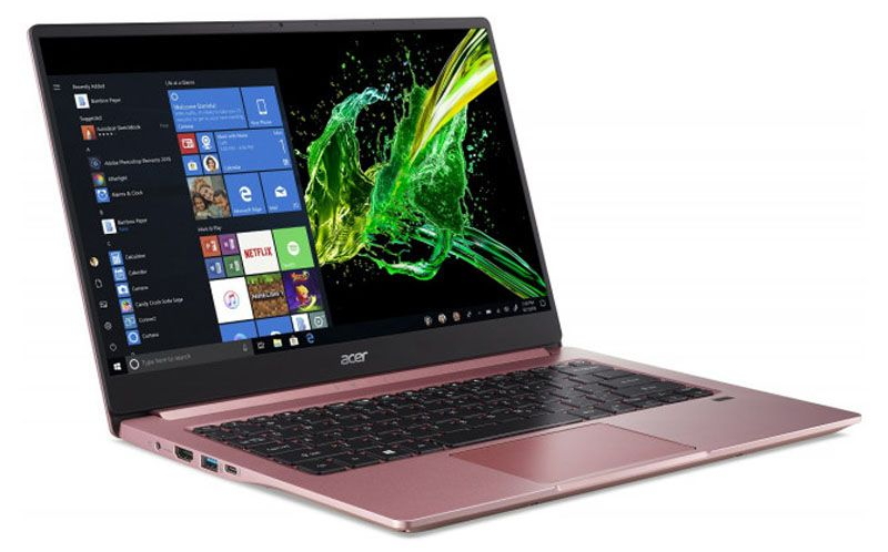 Ноутбук Acer Ультрабук Swift 3 Swift 3 Millennial Pink (SF314-57-55JE) 14” / 8 ГБ / 256 ГБ / Core i5 / UHD Graphics / Розовый photo 5