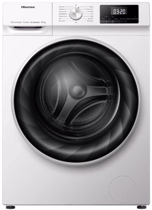 Стиральная машина с сушкой Hisense WDQY901418VJM, 9 кг, 1400 об/мин, A, Белый