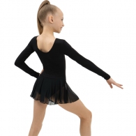Costum pentru gimnastica cu fusta maneca lunga Grace Dance Gymnastic leotard thumbnav 4