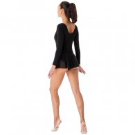 Costum pentru gimnastica cu fusta maneca lunga Grace Dance Gymnastic leotard thumbnav 5