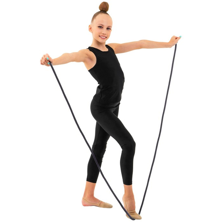 Гимнастическая скакалка 9418607 Grace Dance, Черный photo 2