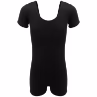 Купальник гимнастический с шортами короткий рукав Grace Dance Gymnastic leotard short sleeve with shorts