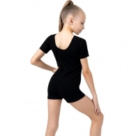 Купальник гимнастический Grace Dance Gymnastic leotard short sleeve with shorts
