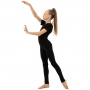 Salopeta gimnastica maneca scurta Grace Dance Jumpsuit short sleeve thumbnav 4
